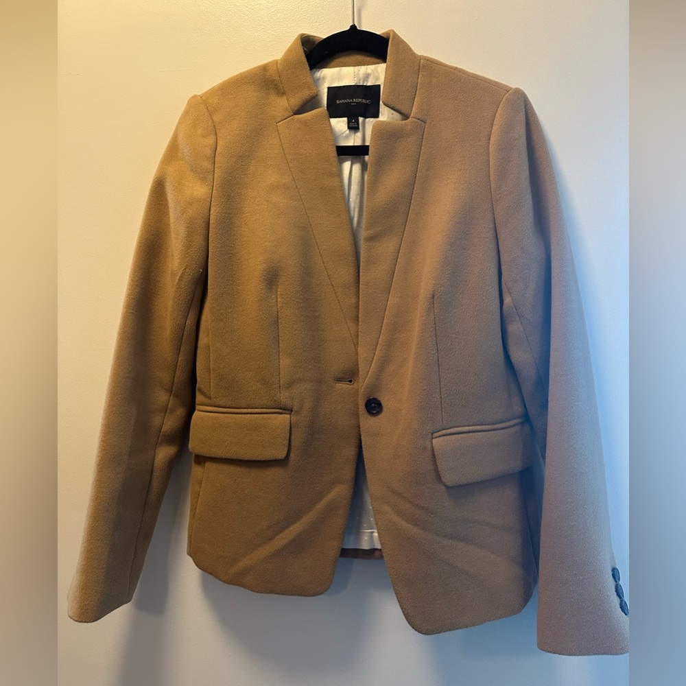 Ann Taylor Camel Blazer